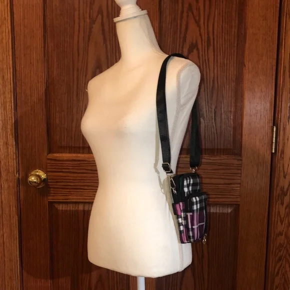 Purple and Black Mini Bag - Picture 12 of 15